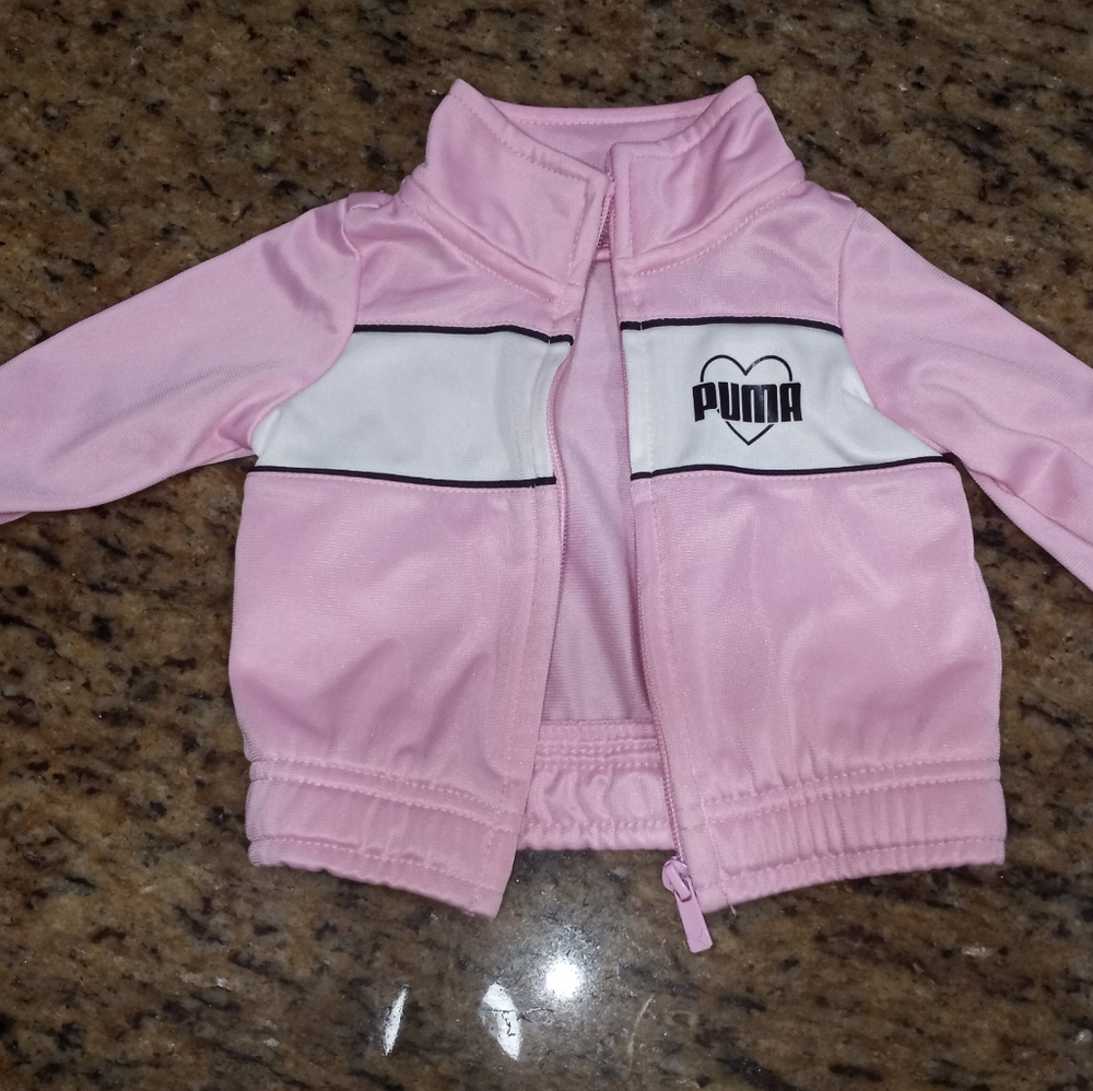 Puma, 0-3 m, Pink, White & Black